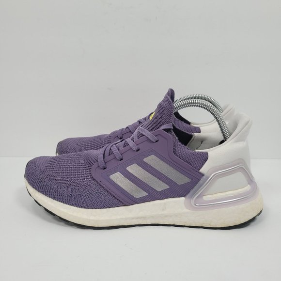 Adidas Ultra Boost 20 Women's Tech Purple Athletic Shoes EG0718 US Size 11 - Picture 2 of 8